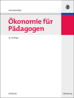 cover image of Ökonomie für Pädagogen